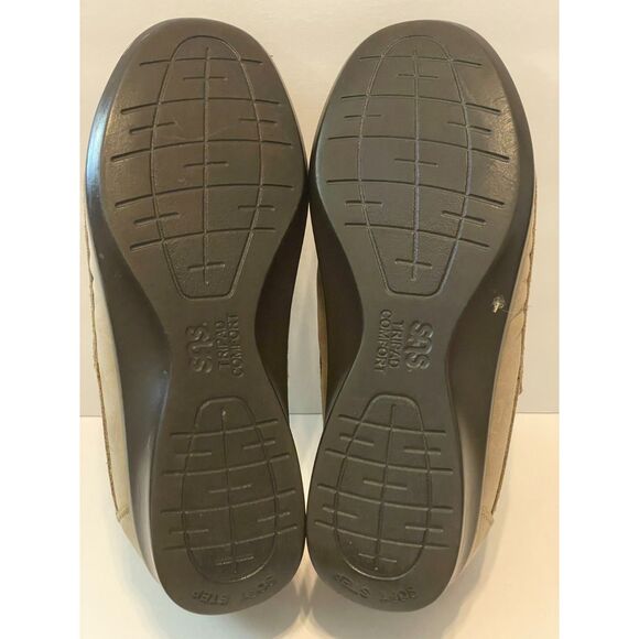 SAS Women's Roamer TriPad Comfort Mary Jane Style Tan Leather Size 6.5 N - Picture 6 of 8